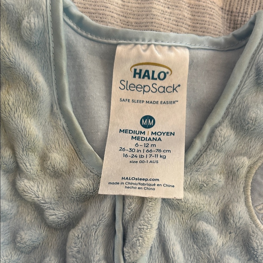 Halo SleepSack in Soft Blue